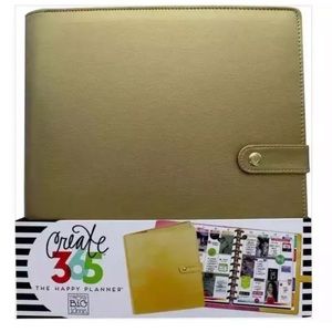 Create 365 Happy Planner Deluxe Cover - Big Gold